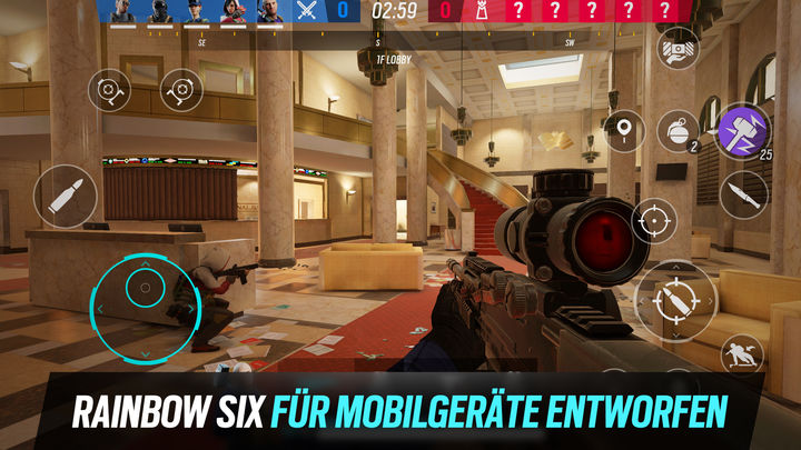 Screenshot 1 of Rainbow Six Mobile 1.1.0