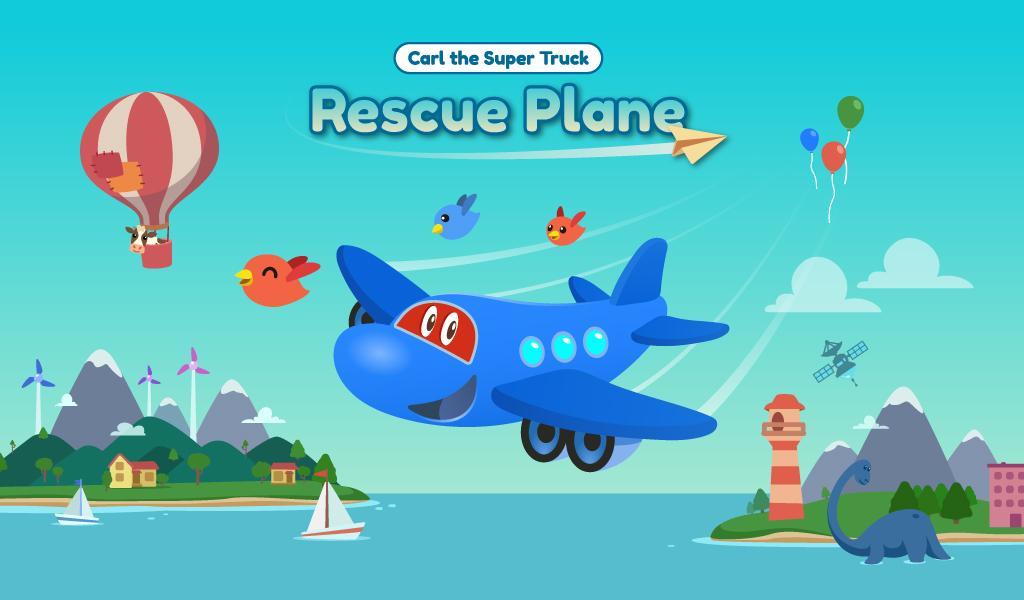 Screenshot of Carl Super Jet Airplane Rescue