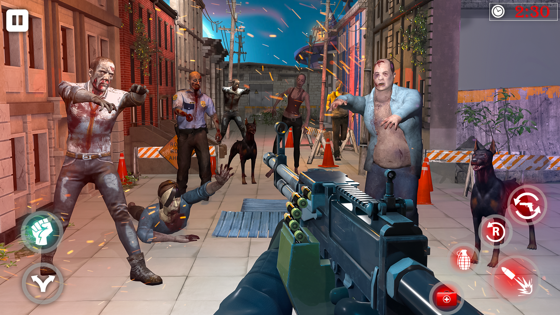 Screenshot of Zombie Fire Shooter Survival