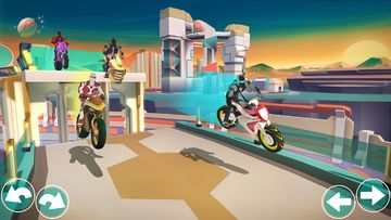 Скриншот игры Gravity Rider: Space Bike Race
