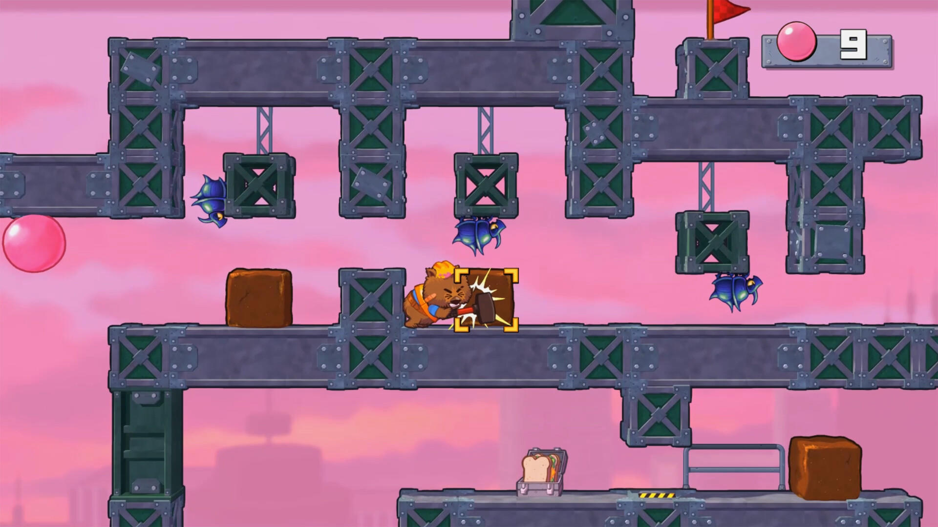 Hardhat Wombat screenshot game