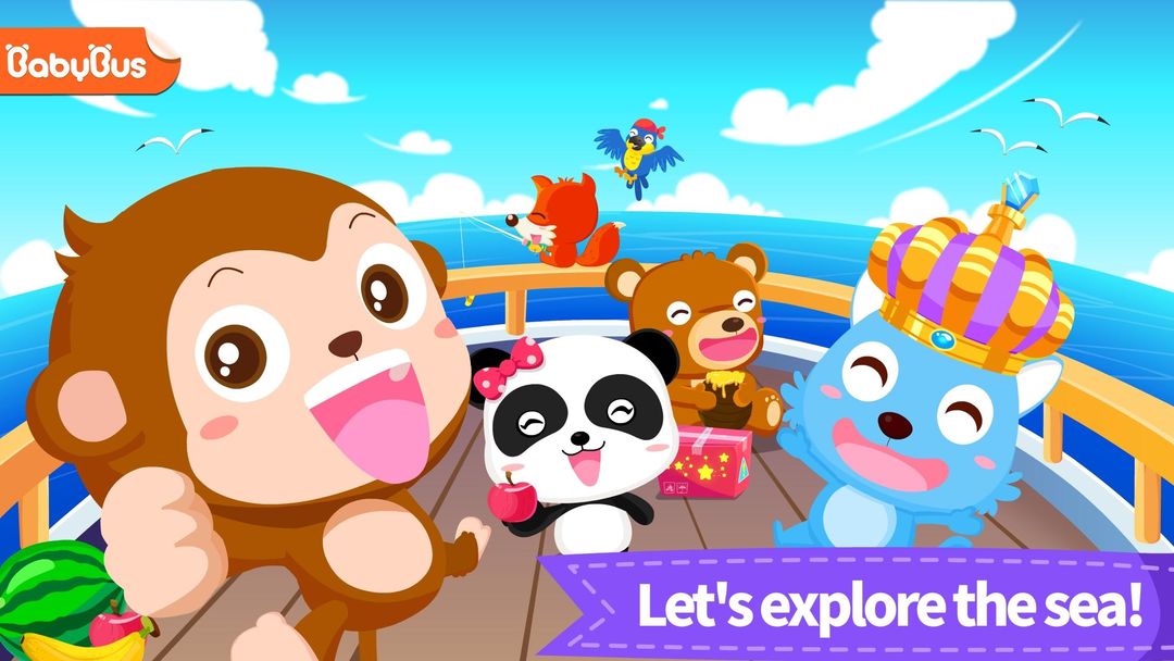 Little Panda Captain screenshot game