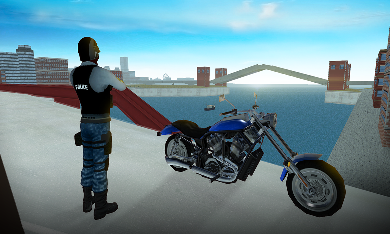 Police Motorbike Chicago Story 게임 스크린샷