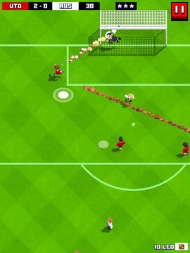 Retro Soccer Game Screenshot