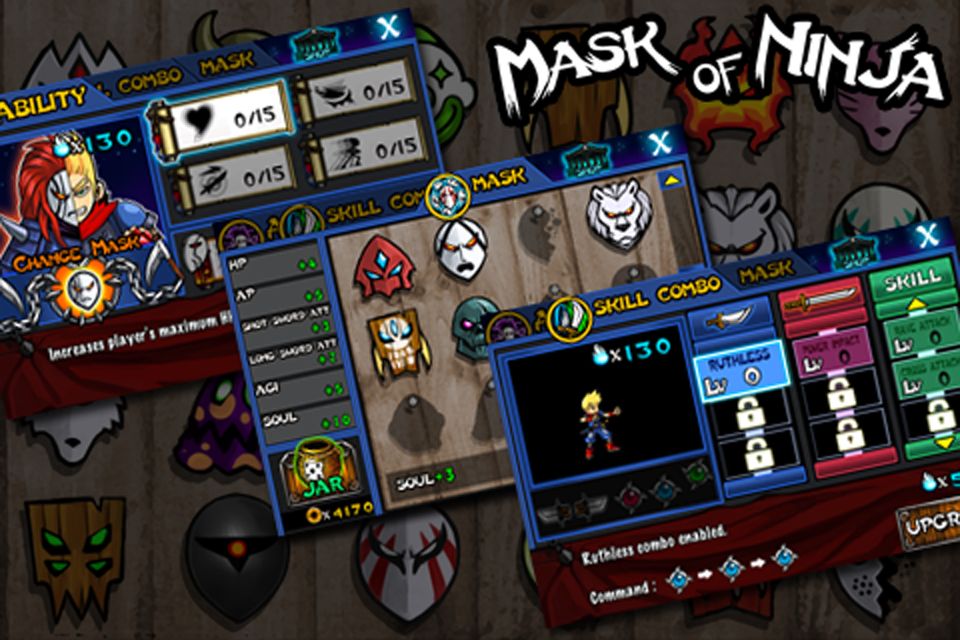 Mask Of Ninja ภาพหน้าจอเกม