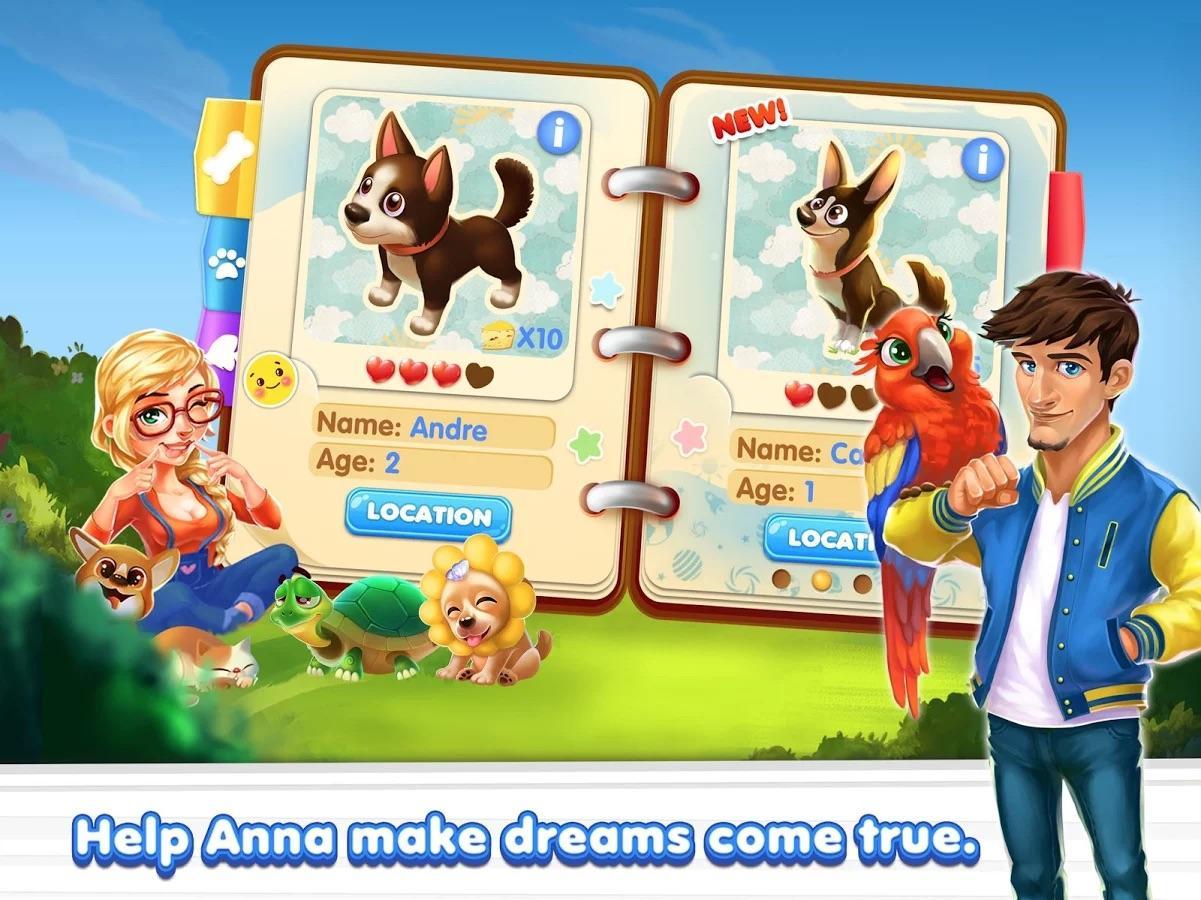 Captura de Tela do Jogo Pet Oasis