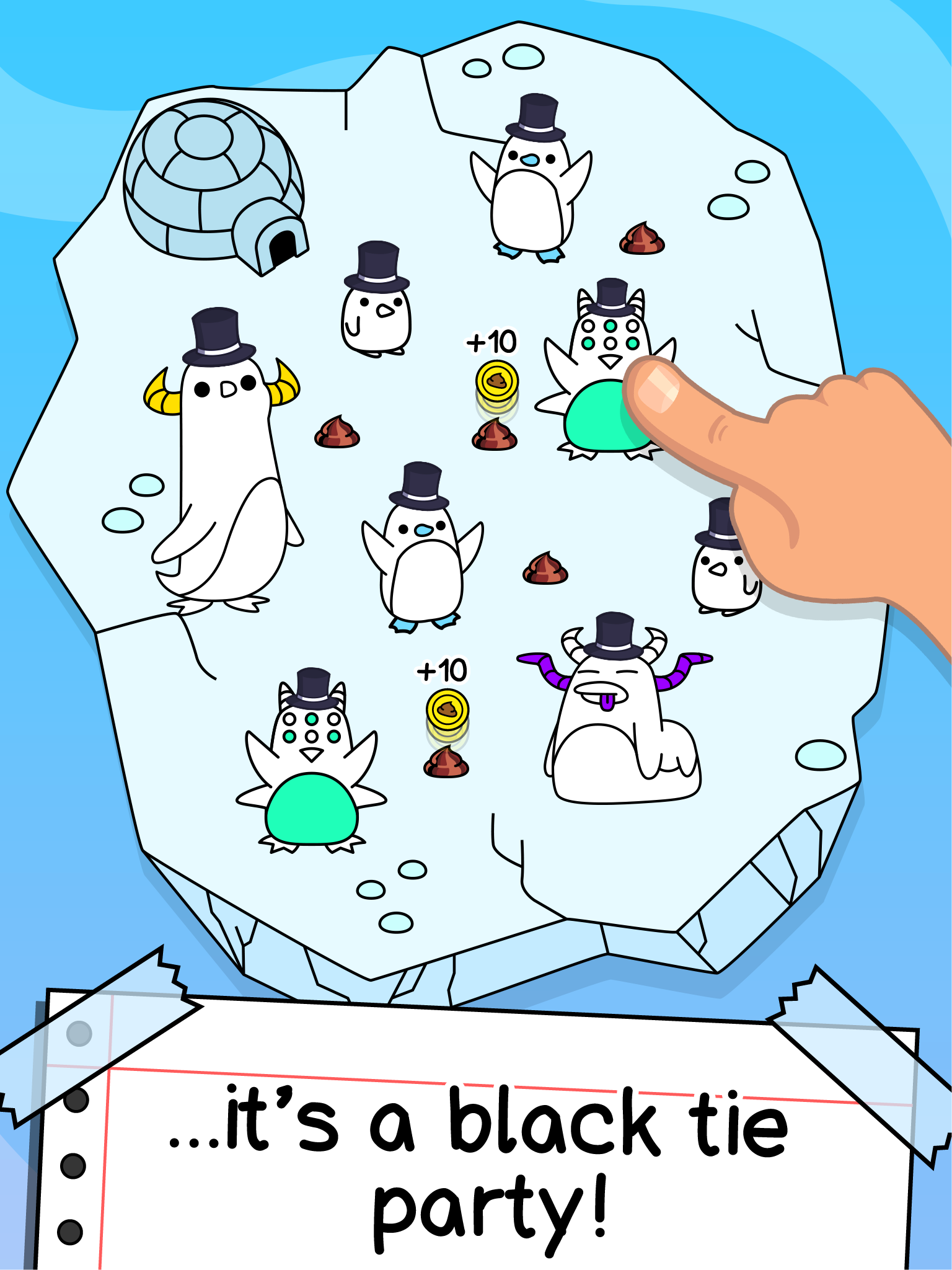 Penguin Evolution: Idle Merge Game Screenshot
