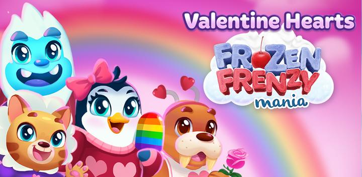 Banner of Frozen Frenzy Valentine Hearts 1.5.1