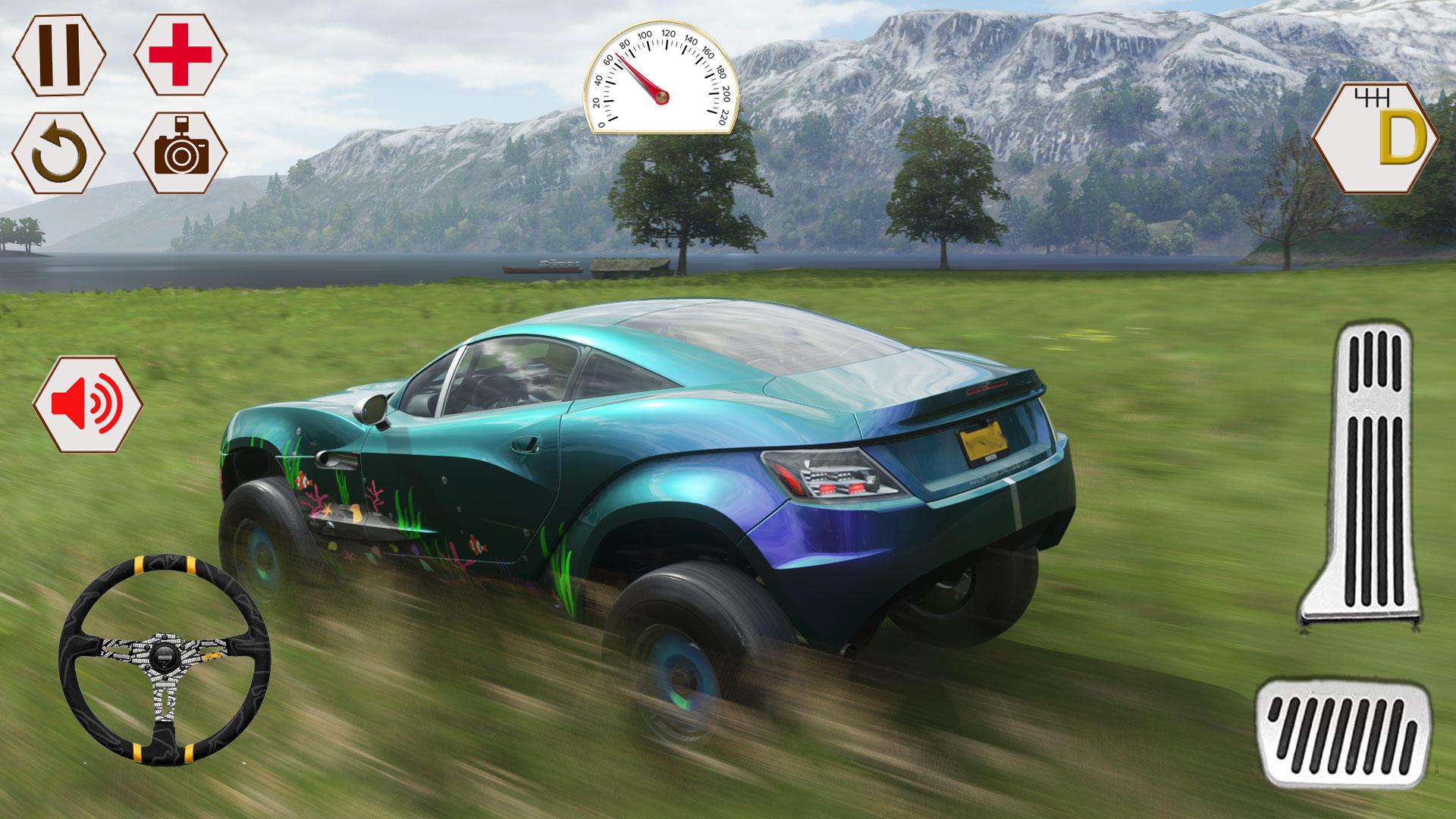 Screenshot of Drive Motors rally fighter GT