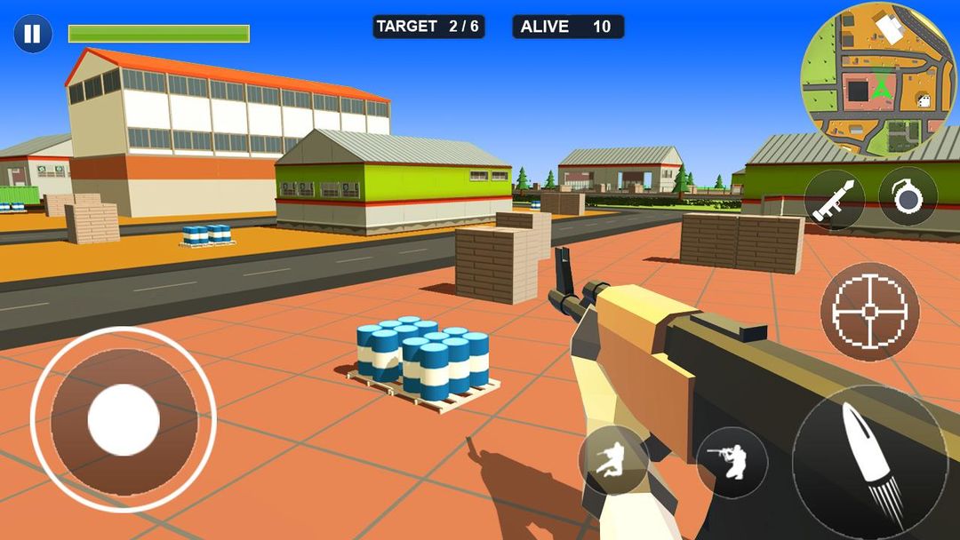 Pixel Battle Royale screenshot game