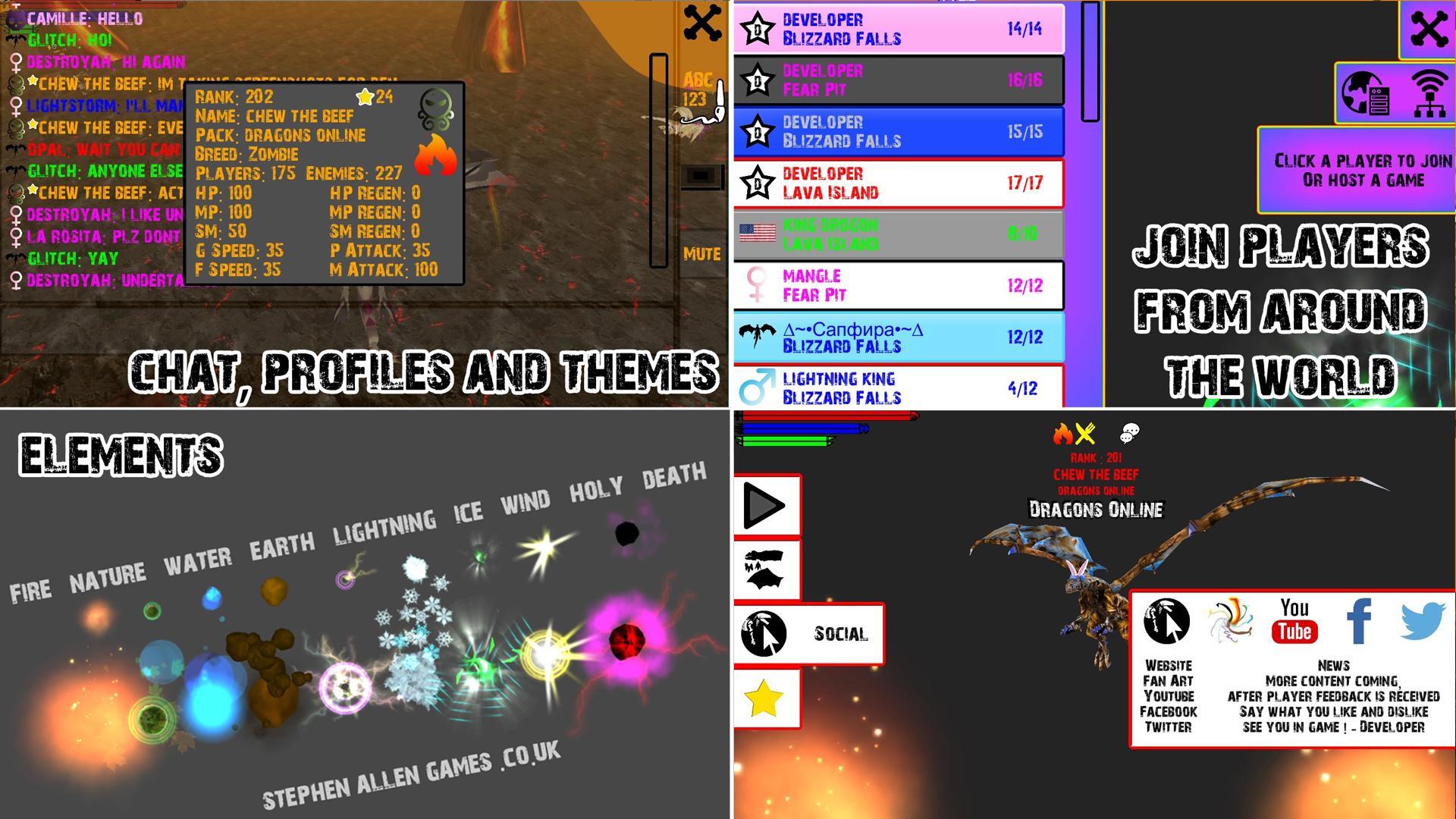 Dragons Online  3D Multiplayer 遊戲截圖