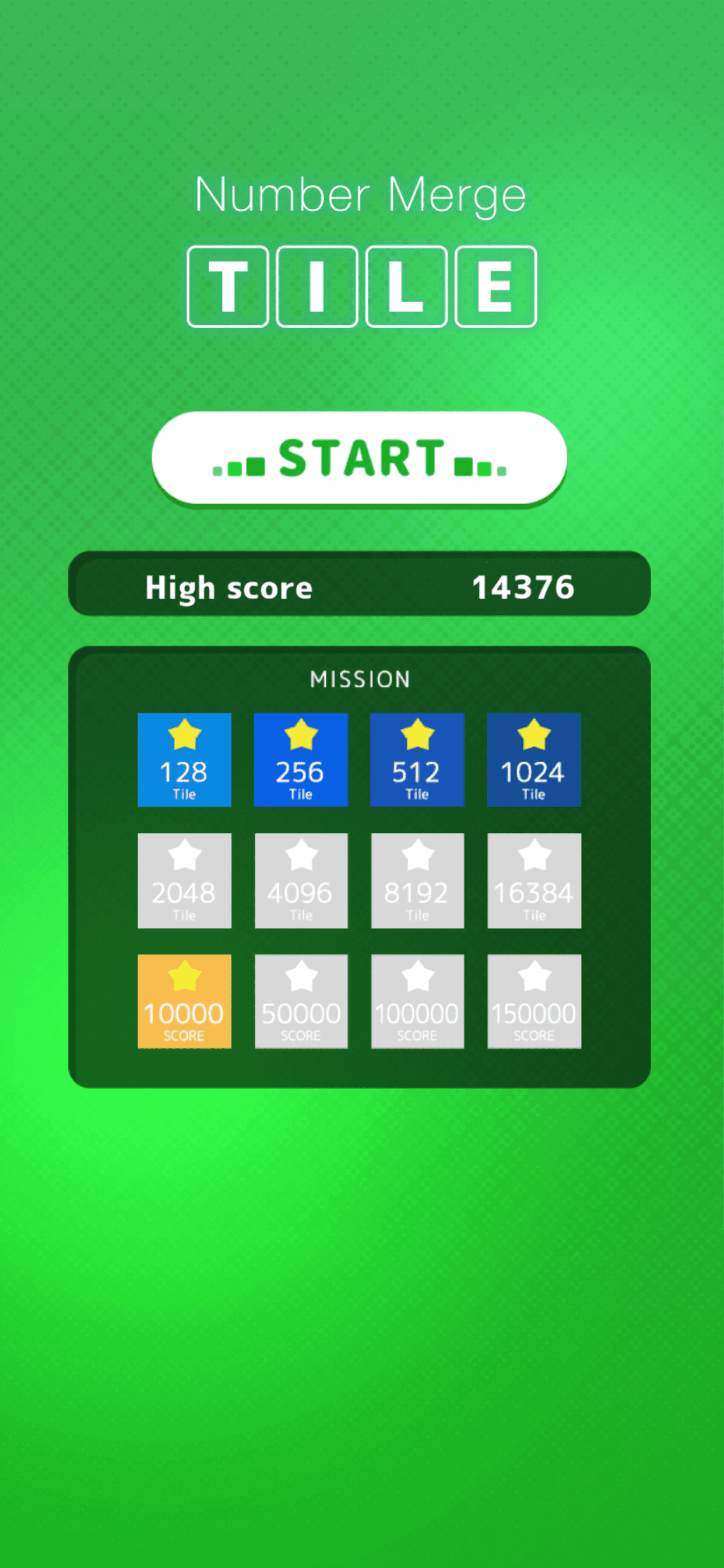 Number Merge Tile Game Screenshot