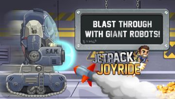 Скриншот игры Jetpack Joyride