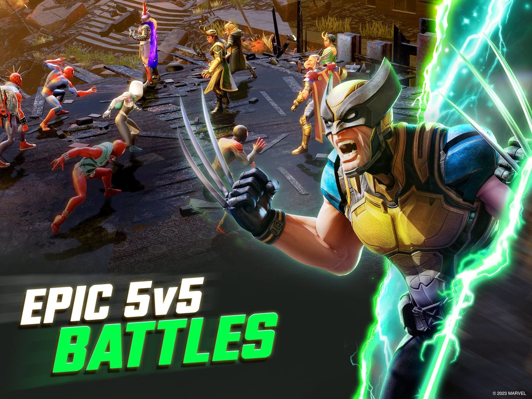 Screenshot of MARVEL Strike Force: Squad RPG