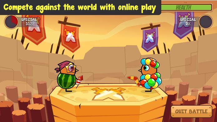 Screenshot of Duck Life: Battle