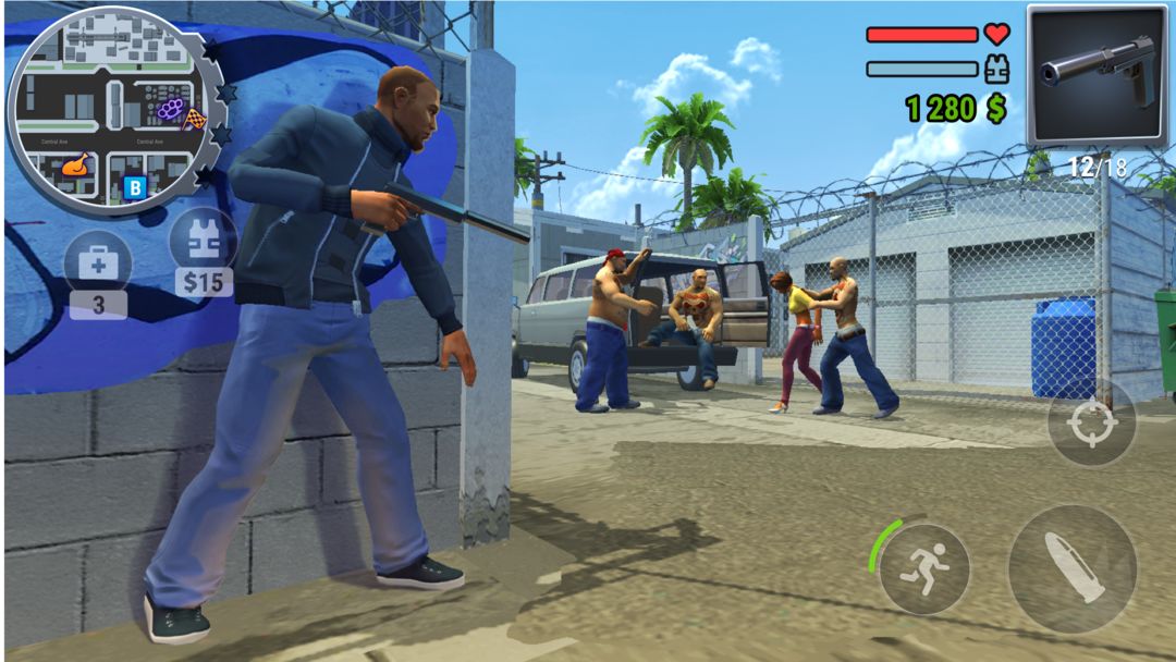 Screenshot of Gangs Town Story