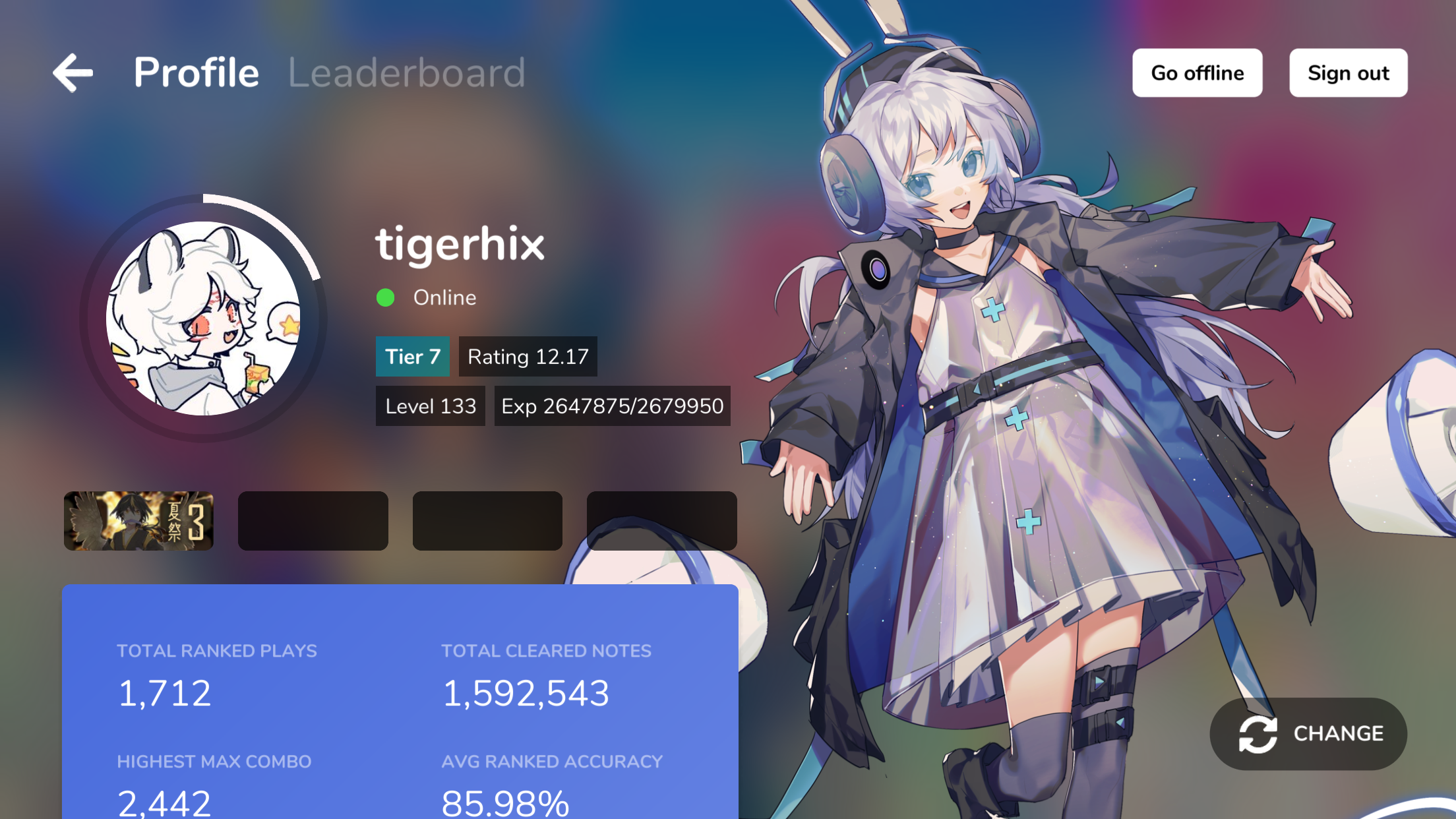 Cytoid: Community Rhythm Game Game Screenshot