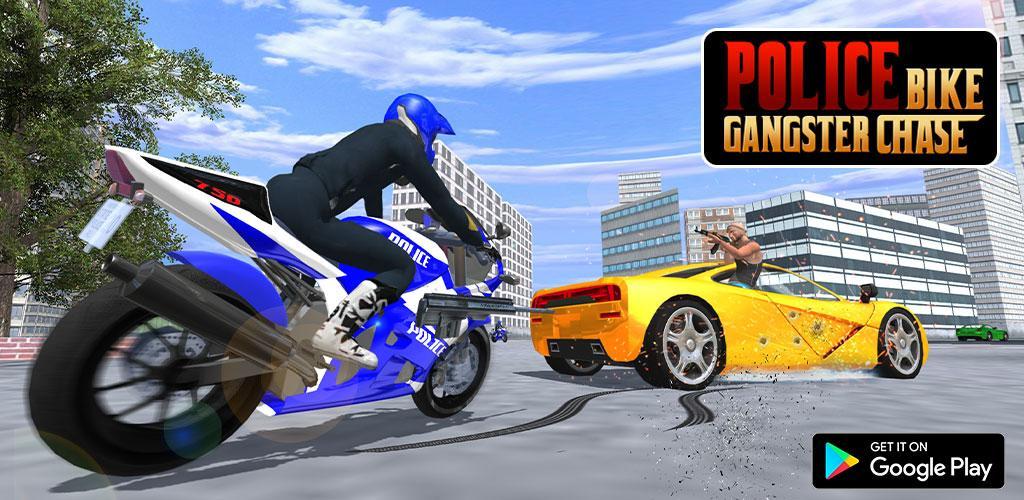 Banner of Trò chơi xe đạp cảnh sát 3D Chase 6.6