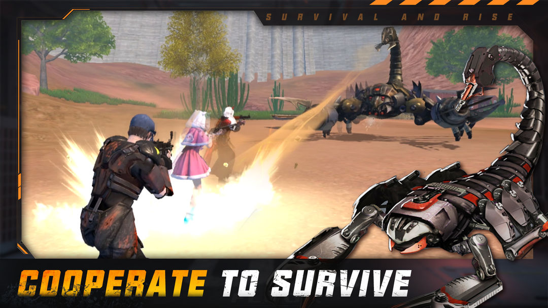 Screenshot of Survival and Rise: Being Alive