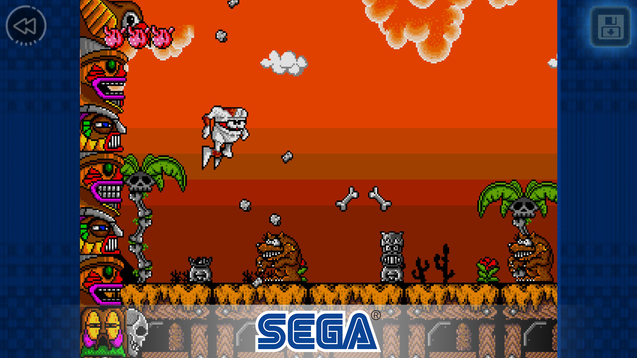 Decap Attack Classic 게임 스크린샷