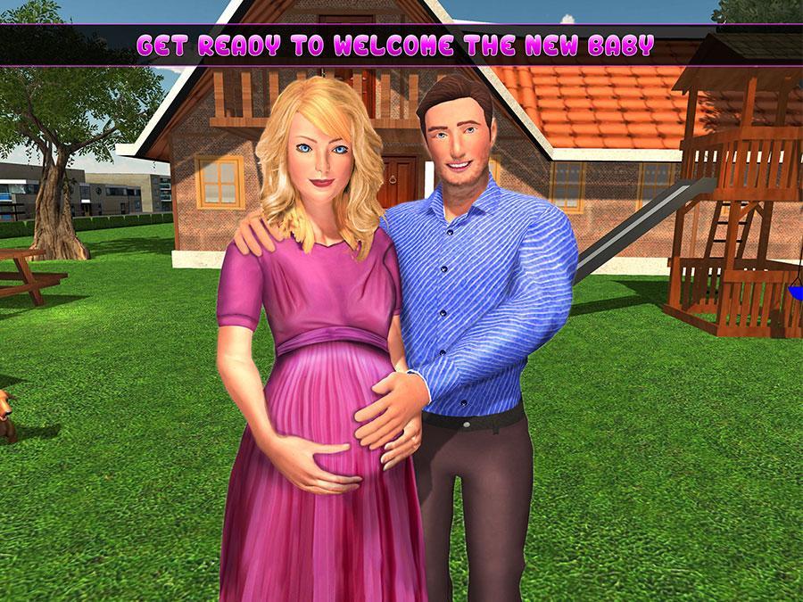 Screenshot of Pregnant Mom Baby Happy Home