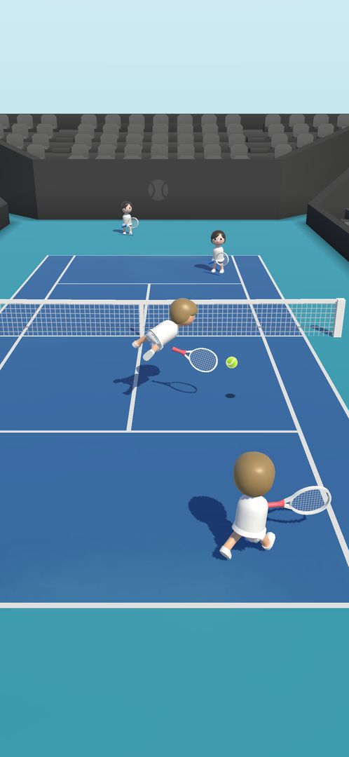 Twin Tennis screenshot game