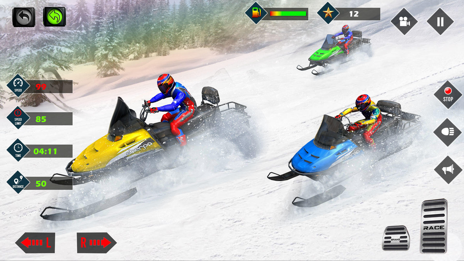Snowmobile Tricks Jet Ski Game android iOS apk download for freeTapTap