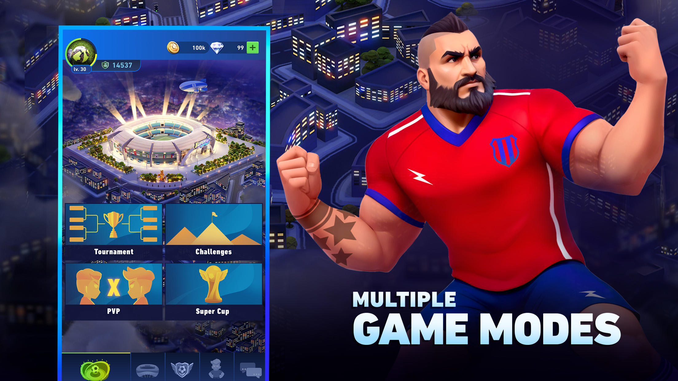 AFK Football: RPG Soccer Games screenshot game