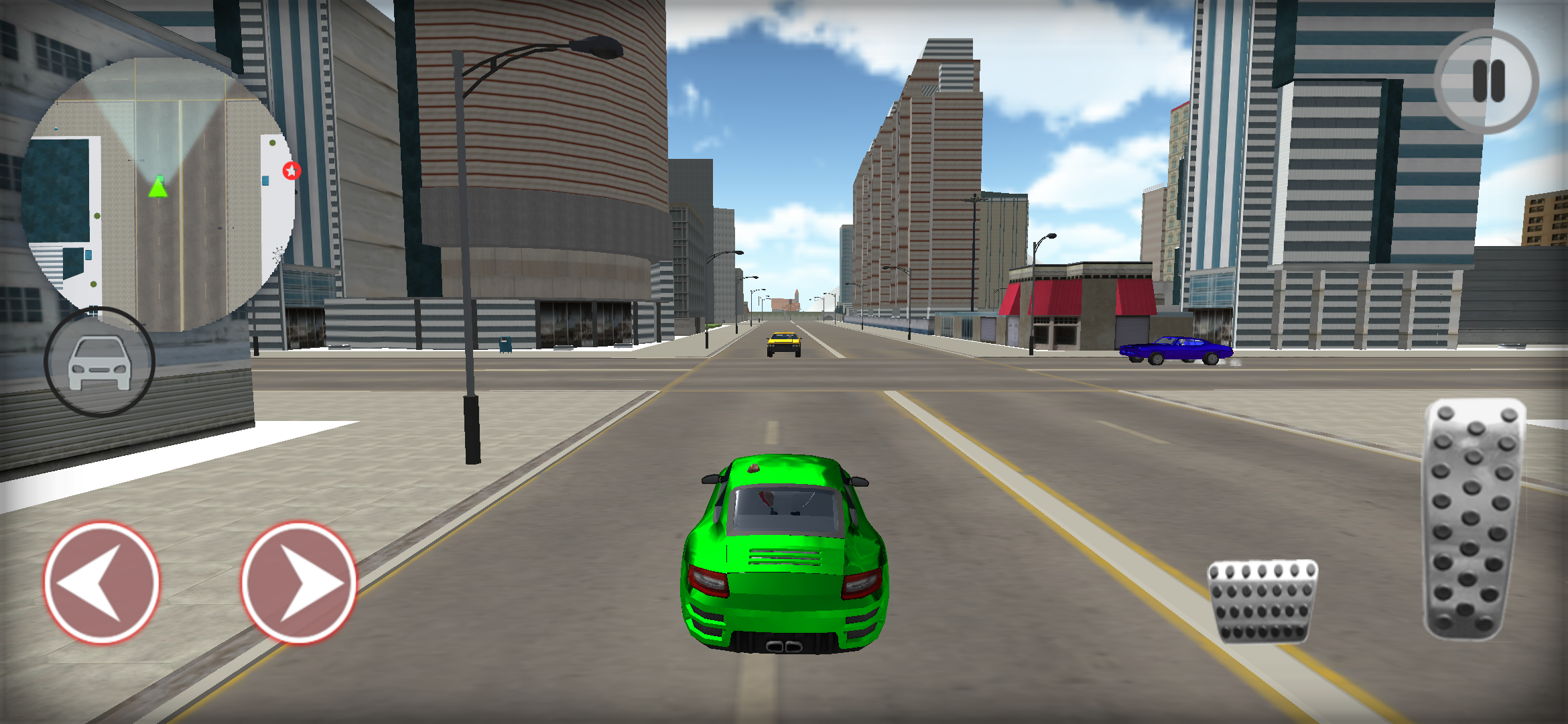 Grand Gangster Car Games 3D Game Screenshot