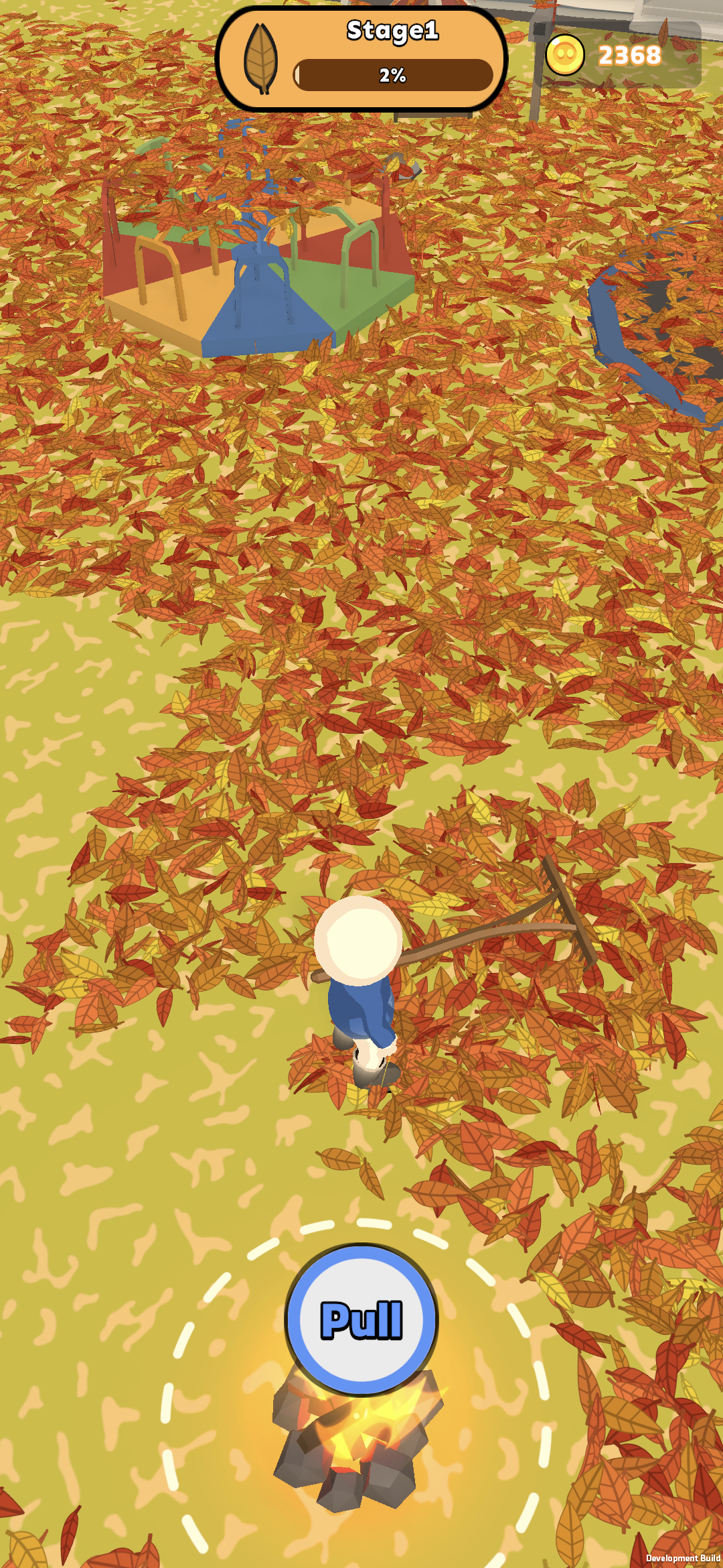 Captura de Tela do Jogo Clean My Yard!