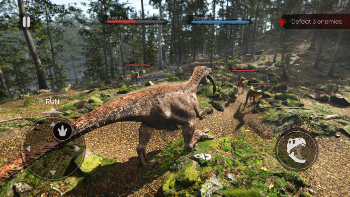 Dino Survival Simulator Game Screenshot