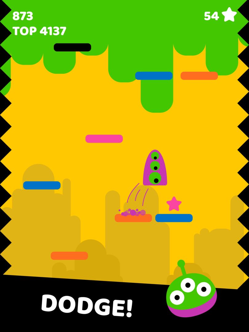 Screenshot of Jelly Jump: Happy Rainbow Colors