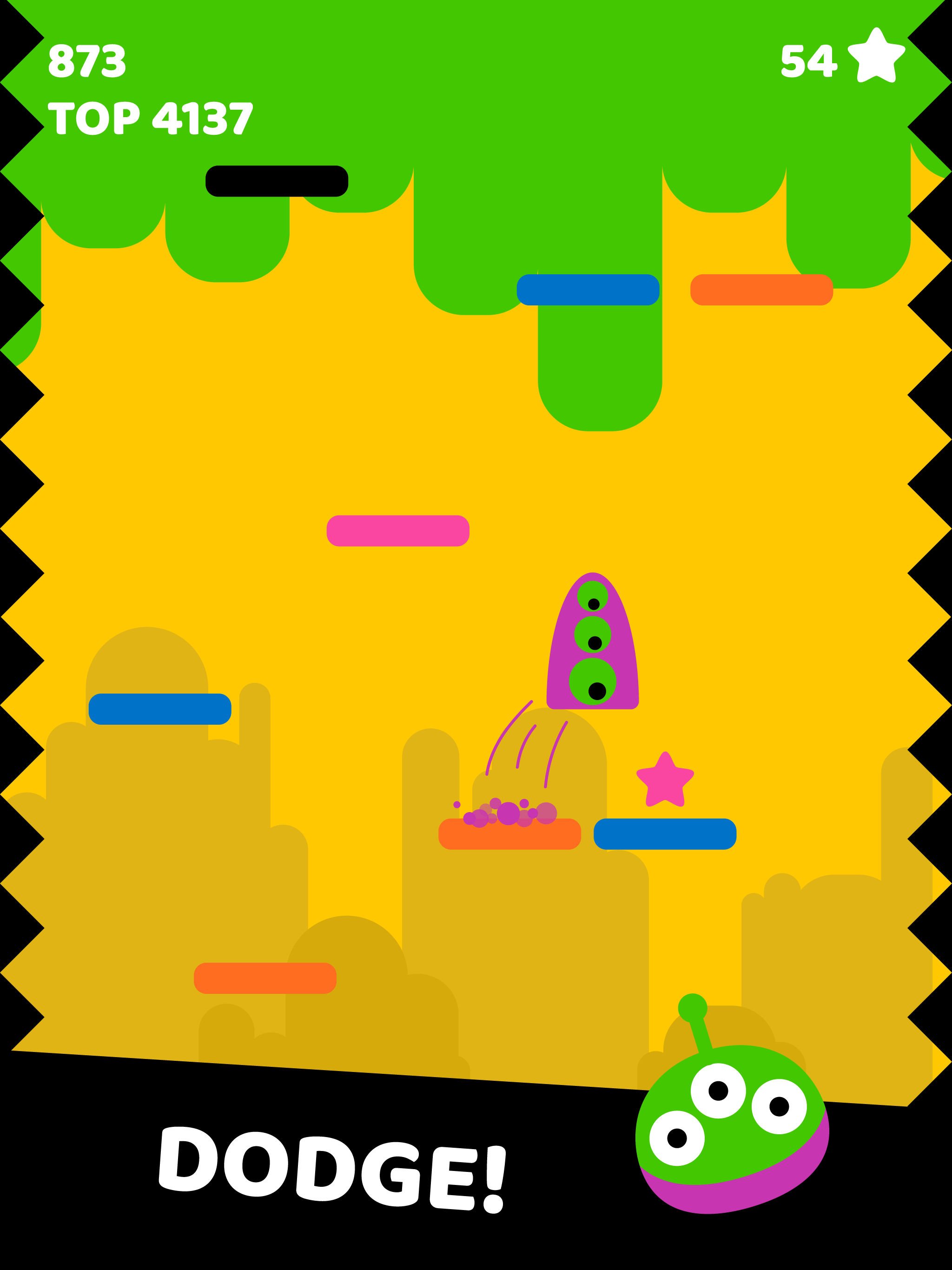 Jelly Jump: Happy Rainbow Colors Game Screenshot