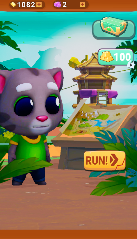 Screenshot of Tom Dash Adventure Runner