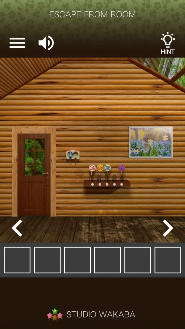 Screenshot of The room which bluebirds visit