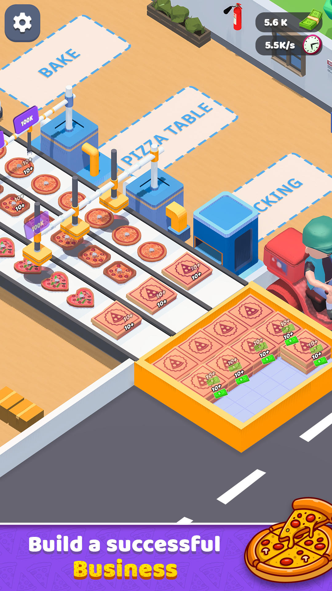 Скриншот игры Pizza Production