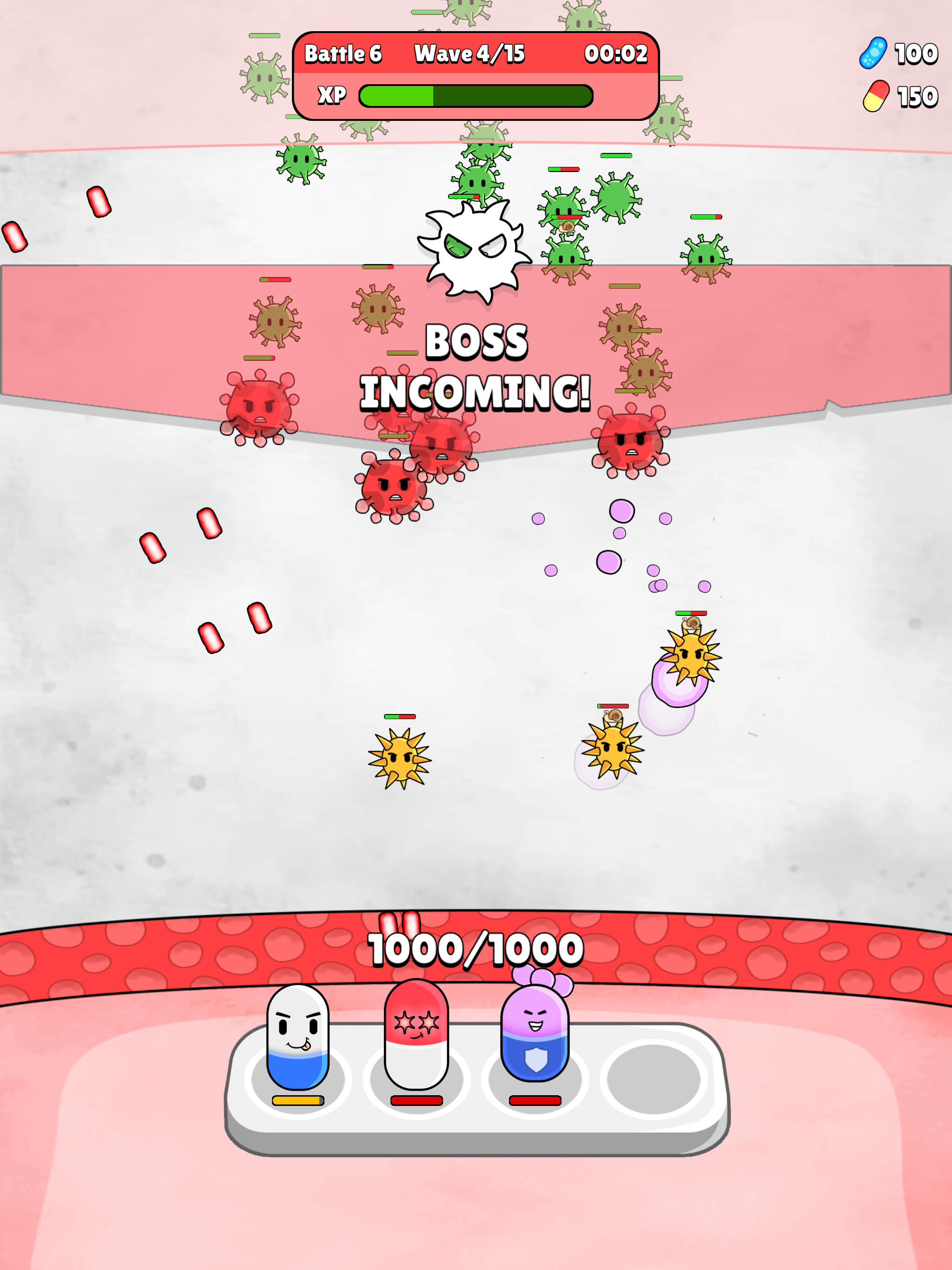 Screenshot of Pill Fortress