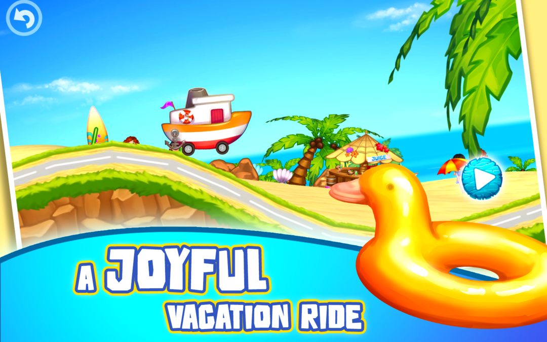 Screenshot of Paradise Island Summer Fun Run