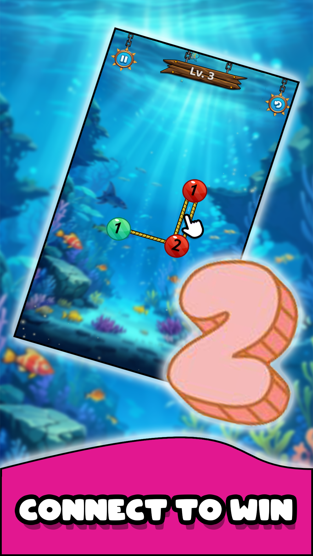 Number LInked Up Game Screenshot