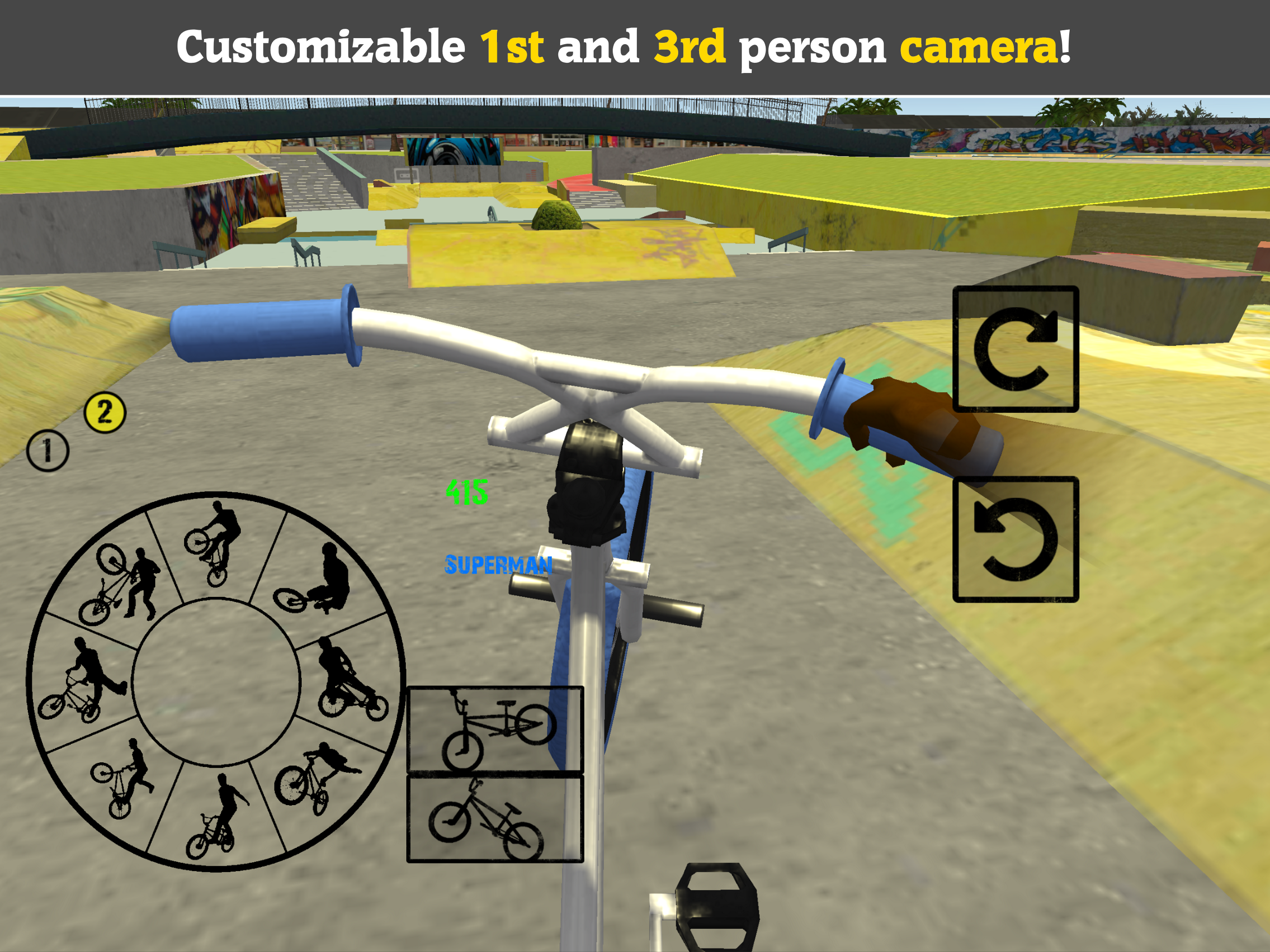 BMX FE3D 2 Game Screenshot