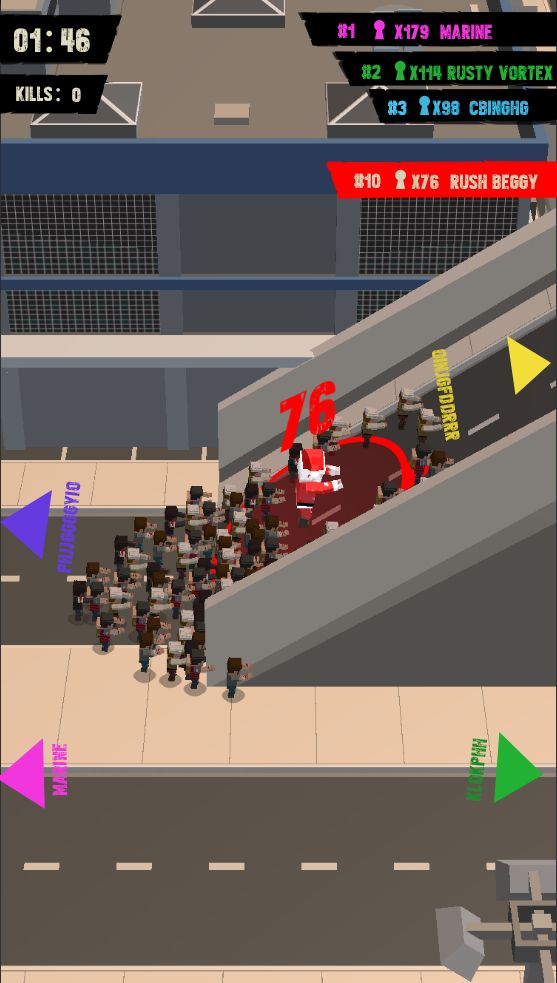 Infect Wars.io screenshot game