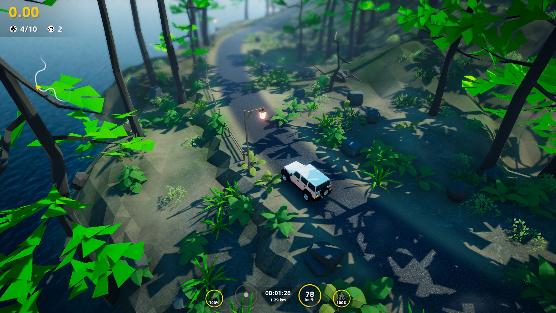 Joyride : Lowpoly World Game Screenshot