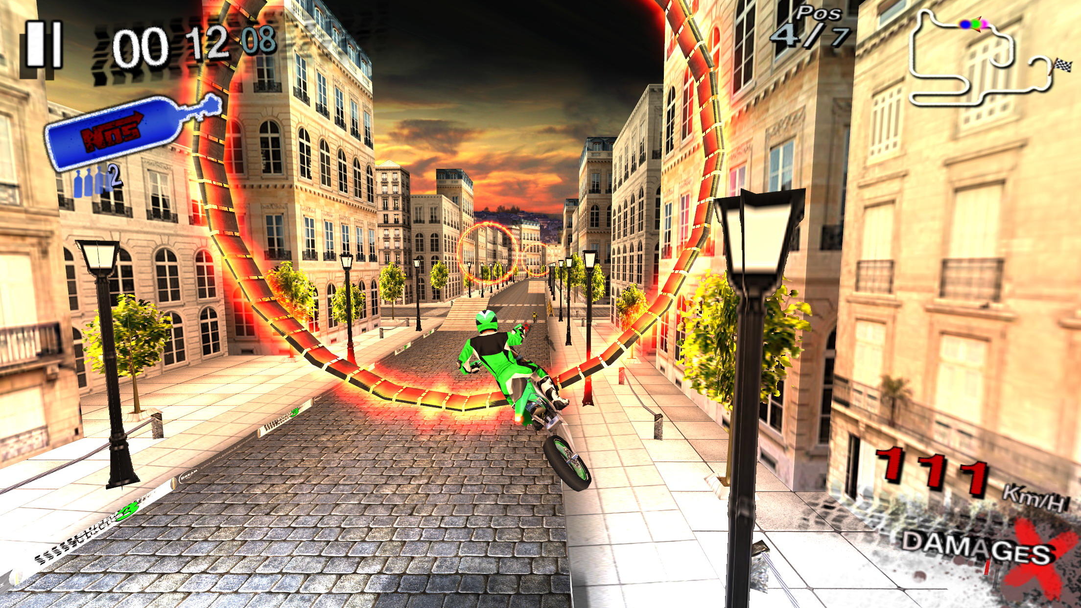 SuperBikers 3 Game Screenshot
