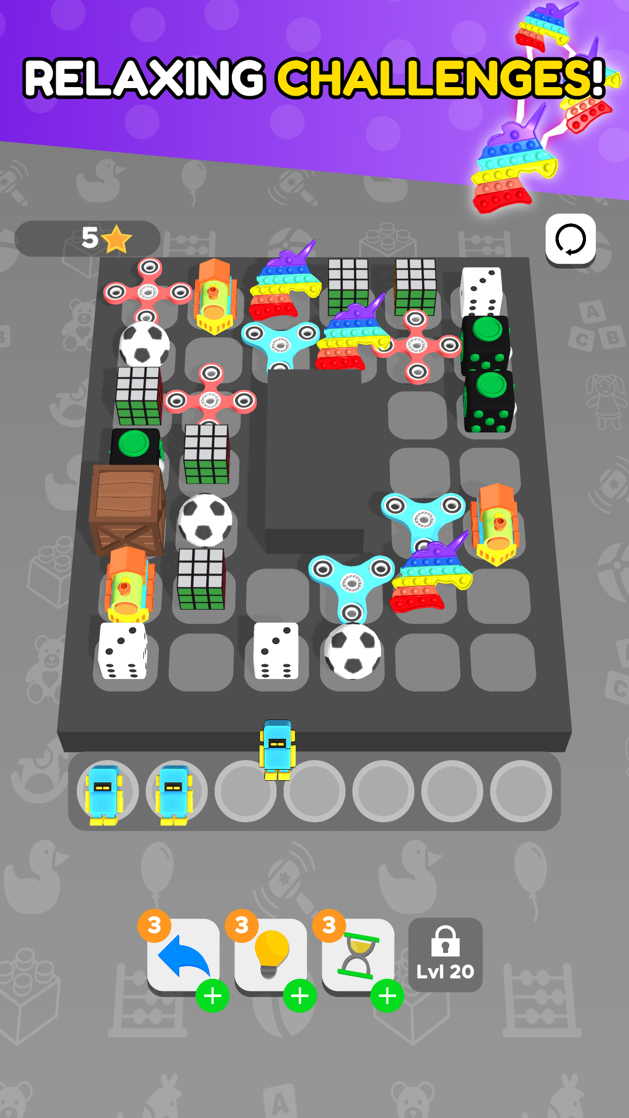 Toys Match 3D - Triple Puzzle Game Screenshot