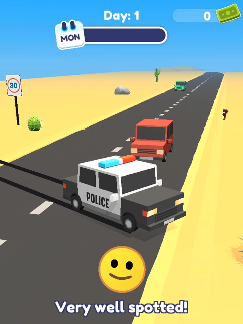 Screenshot of Let's Be Cops 3D