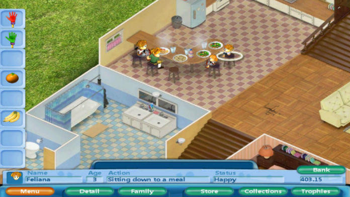 Screenshot 1 of Виртуальные семьи 