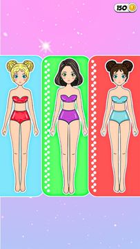 Paper Doll - Makeover Story Game Screenshot