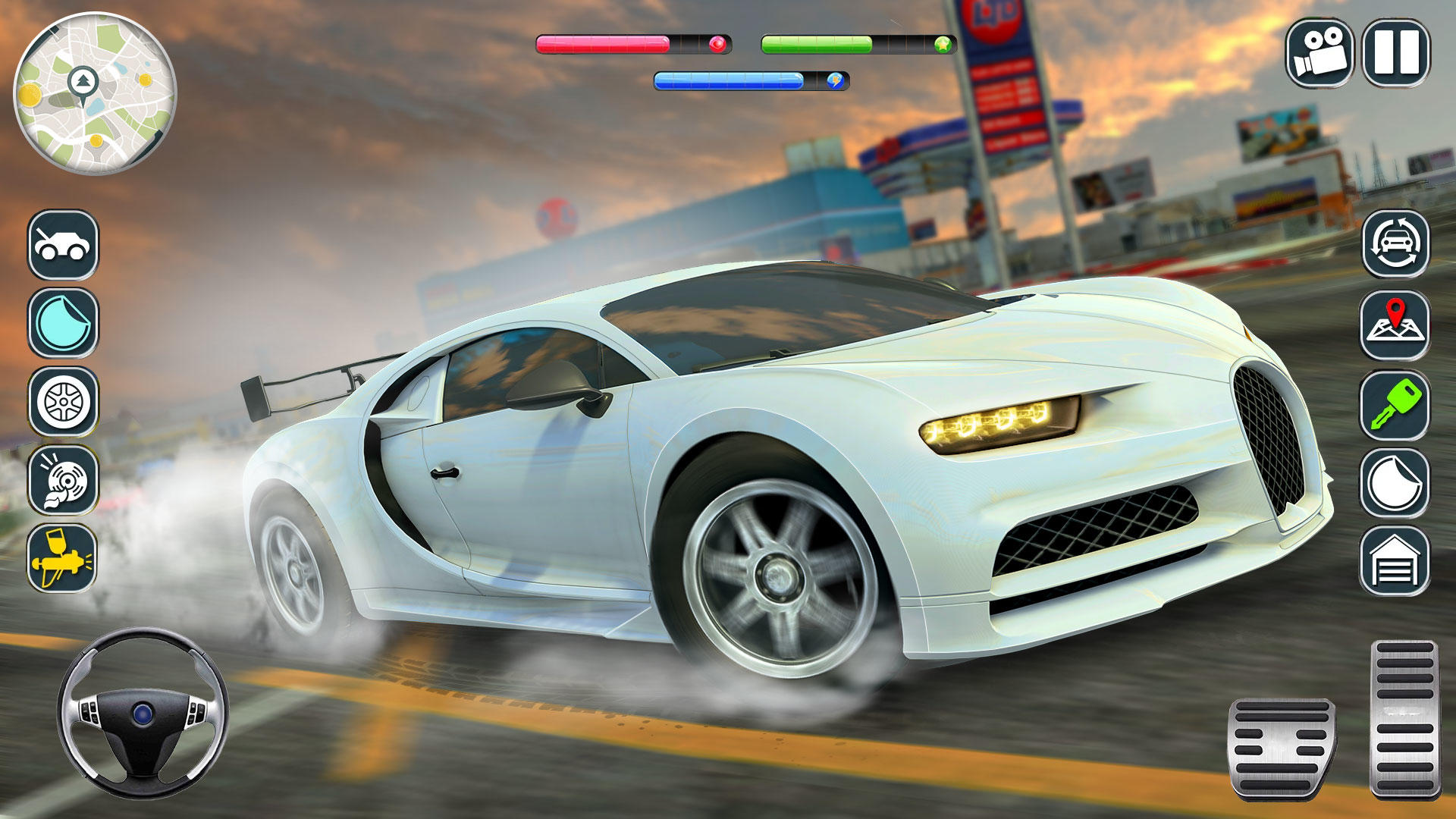 Screenshot 4 of Indian Bikes & Cars Stunt Game 