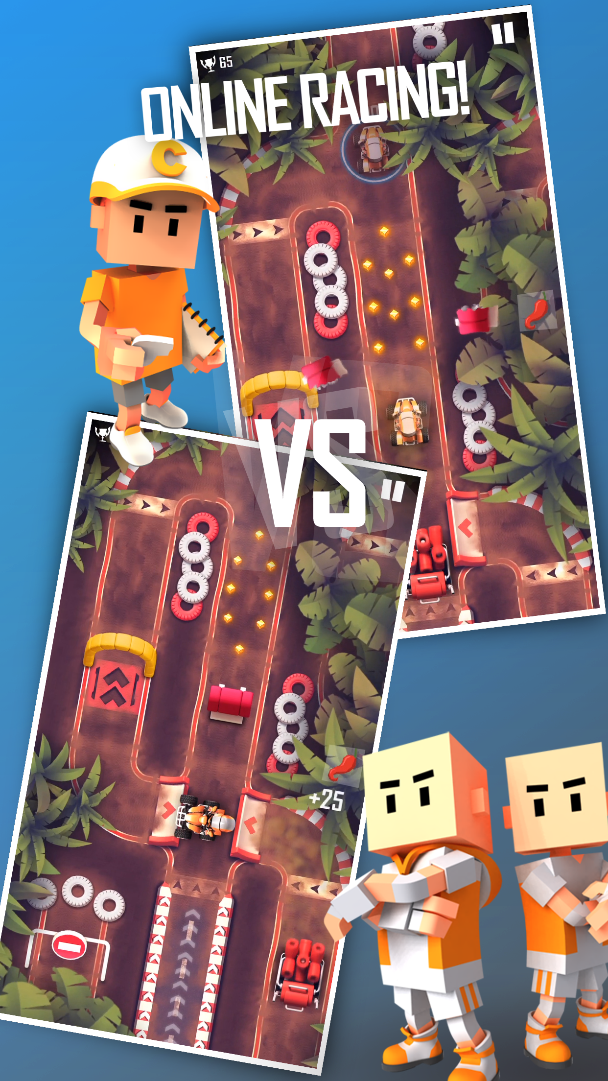 Flick Champions VS: Quad Bikes Game Screenshot