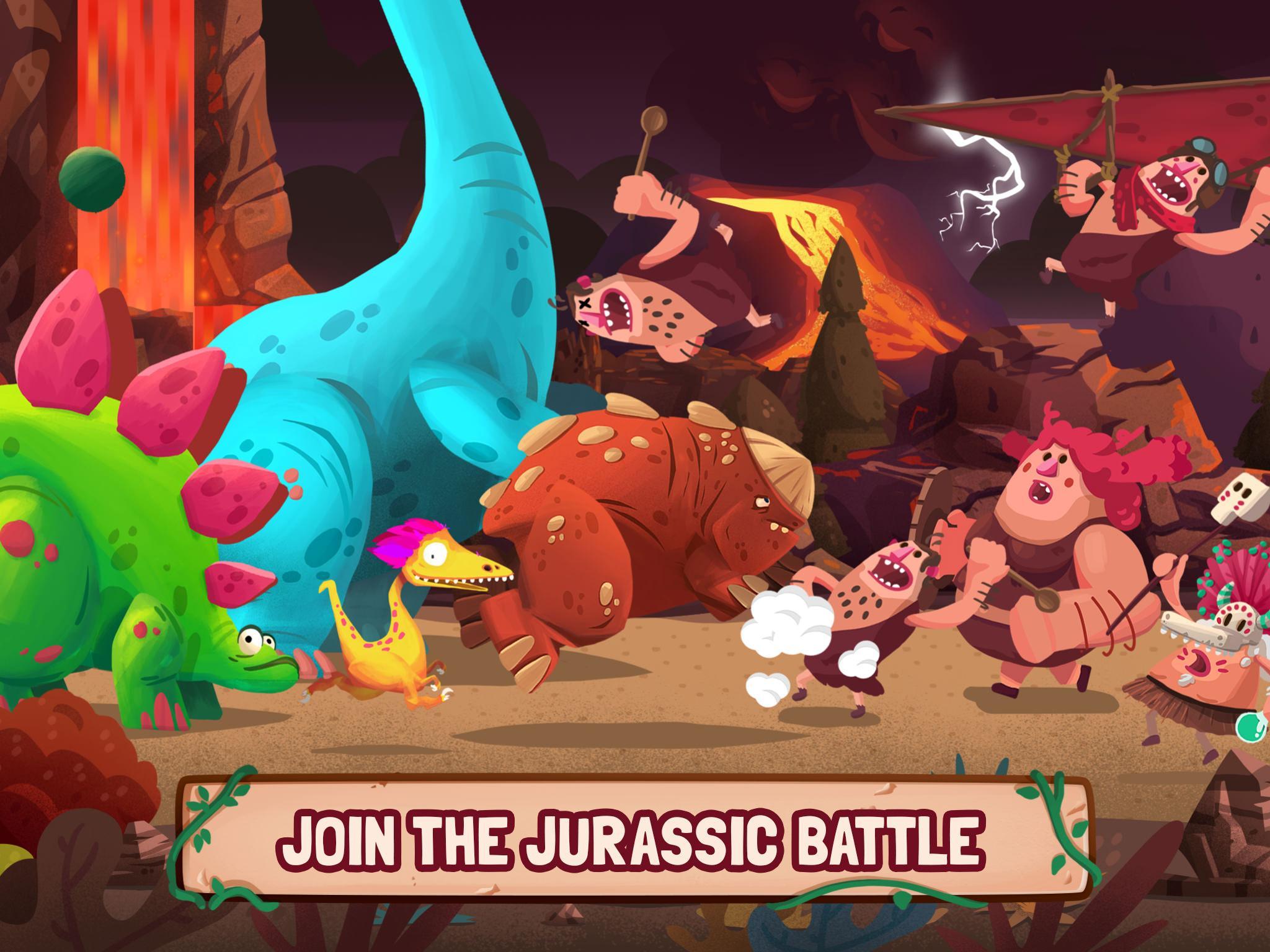 Dino Bash: Dinosaur Battle ภาพหน้าจอเกม